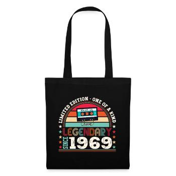 Legendary 1969 53rd Birthday Gift Men - Fun - Tote Bag - black - Front