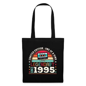 Legendary 1995 27th Birthday Gift Men - Fun - Tote Bag - black - Front