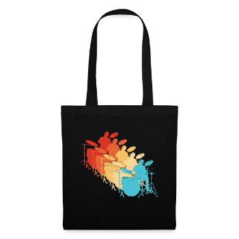 Batteur Percussionniste Femmes Batteur - Sac en tissu - noir - Devant