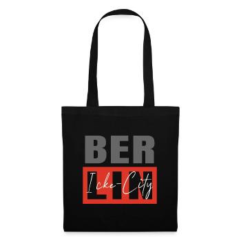 Berlin Icke City - Stoffbeutel - Schwarz - Vorne