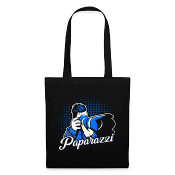 Cadeau cameraman pour photographe - Sac en tissu - noir - Devant
