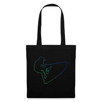 Sports nautiques Femmes Jetski Hommes Jetski Jetski f - Sac en tissu - noir - Devant