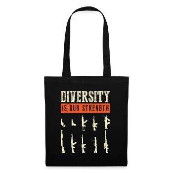 Arme à feu arme à feu armurier militaire - Sac en tissu - noir - Devant