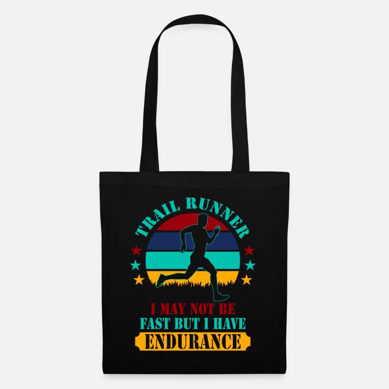 Trail Runner Trail Running Endurance Corsa - Tote Bag - black