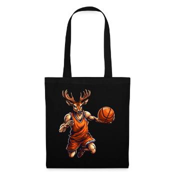 Basketball player Hirsch - Tote Bag - black - Front