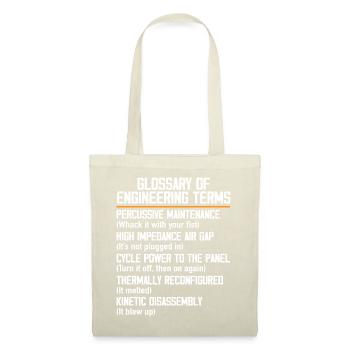 Glossary of Engineering Terms For Engineering - Tote Bag - nature - Front