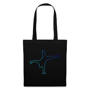 Hiphop Breakdance Femmes Hip Hop Hommes Break Dance - Sac en tissu - noir - Devant