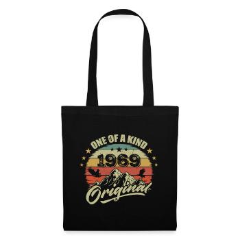 1969 Anniversaire vintage 1969 rétro né en 1969 - Sac en tissu - noir - Devant