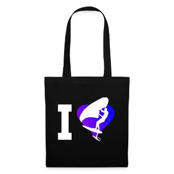 foilwing femme hydroptère aile aileurfe - Sac en tissu - noir - Devant