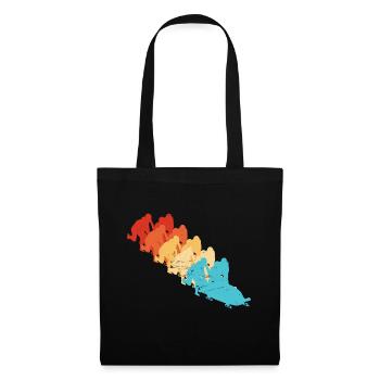 Bobsleigh Track Men's Bobsleigh Driving - Tote Bag - black - Front