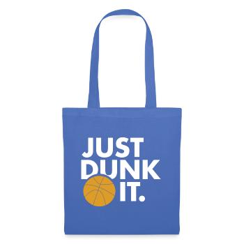 Just Dunk It - Tote Bag - light blue - Front