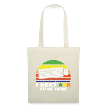 Jeu de hasard Retro Gamer Jeux vidéo Cadeau - Sac en tissu - nature - Devant