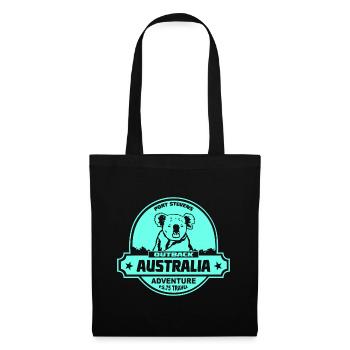 Koala - Australia - Australien - Tote Bag - black - Front