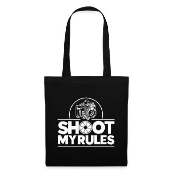 Directeur de la photographie Photographe Photographe Amateur d’appareil photo - Sac en tissu - noir - Devant