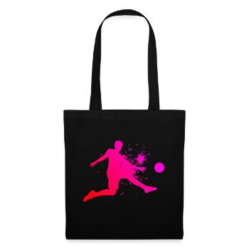 Footballers Football Men's Football Players - Tote Bag - black - Front