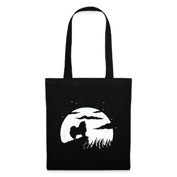 American Eskimo Dog Hund - Tote Bag - black - Front