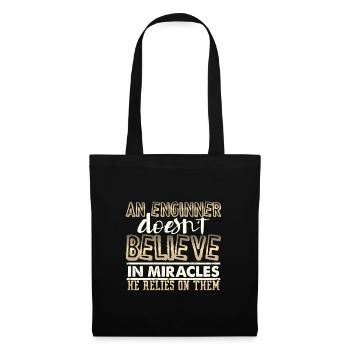 Engineer Gifts An Engineer Doesn't Believe in - Tote Bag - black - Front