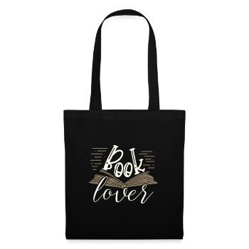 Bibliothécaire Cadeau Amusant Livre Amoureux Idée Cadeau - Sac en tissu - noir - Devant