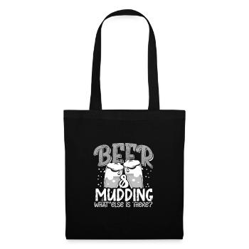 Mudder Gift Beer et Mudding Quoi d’autre y a-t-il d’autre - Sac en tissu - noir - Devant