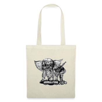 M. Éléphant AnimalPunk SteamPunk - Sac en tissu - nature - Devant