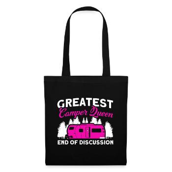 Camping camping en plein air Camping Camping - Sac en tissu - noir - Devant