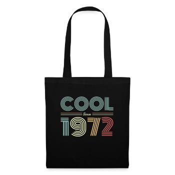 1972 birthday present built in year of birth 72 - Tote Bag - black - Front
