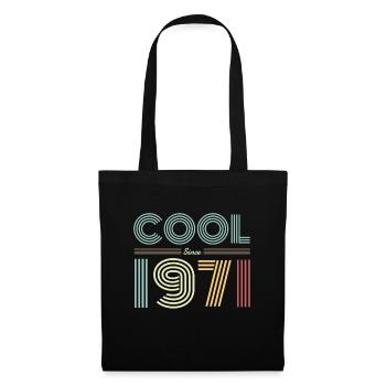 1971 birthday present built in year of birth 71 - Tote Bag - black - Front