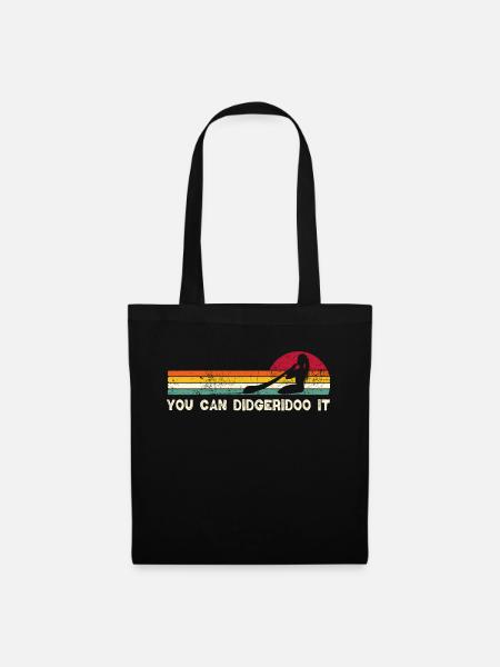You can didgeridoo it - Stoffbeutel - Schwarz