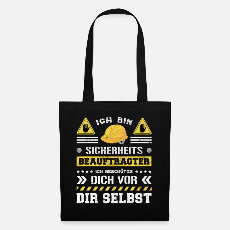 Safety Manager Sicherheitsbeauftragter - Stoffbeutel - Schwarz