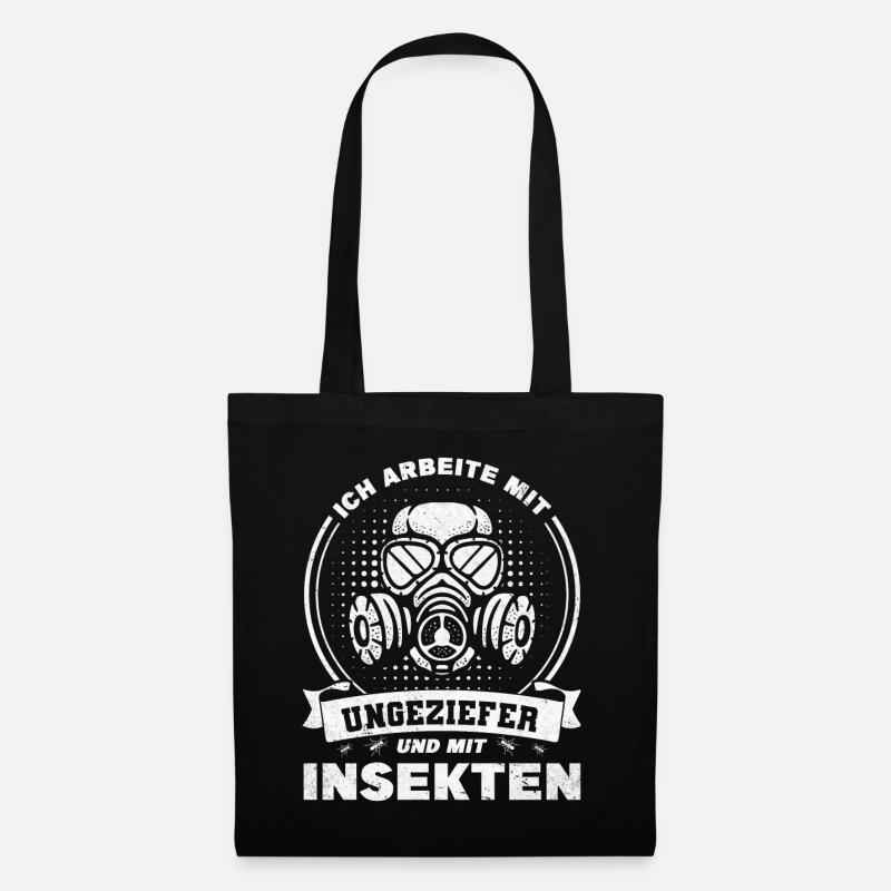 Kammerjäger Schädlingsbekämpfer - Stoffbeutel - Schwarz