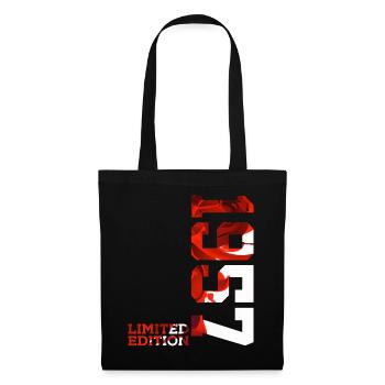 69E ANNIVERSAIRE 69 ANS ÉDITION LIMITÉE 1957 - Sac en tissu - noir - Devant