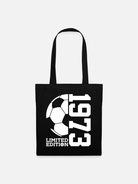 LIMITED EDITION 1973 FUßBALL 53. GEBURTSTAG - Stoffbeutel - Schwarz