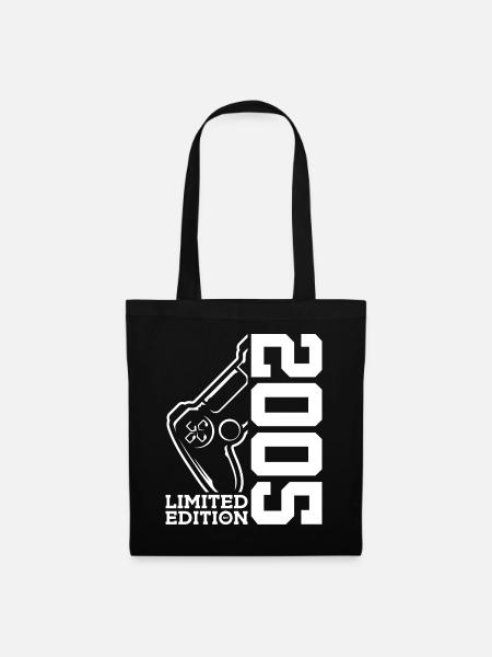 LIMITED EDITION 2005 GAMING 21. GEBURTSTAG - Stoffbeutel - Schwarz
