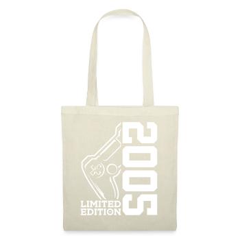 LIMITED EDITION 2005 GAMING 21. GEBURTSTAG - Stoffbeutel - Natur - Vorne