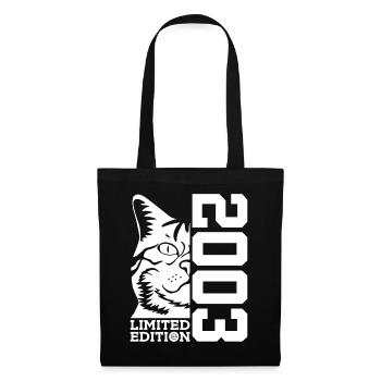 LIMITED EDITION 2003 CAT 23RD BIRTHDAY - Tote Bag - black - Front