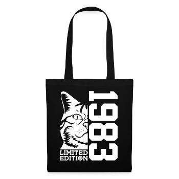 LIMITED EDITION 1983 CAT 43RD BIRTHDAY - Tote Bag - black - Front