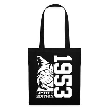 ÉDITION LIMITÉE 1953 ANNIVERSAIRE DU CHAT - Sac en tissu - noir - Devant