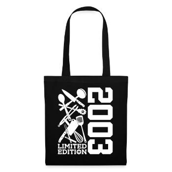 LIMITED EDITION 2003 COOKING 23RD BIRTHDAY CHEF - Tote Bag - black - Front