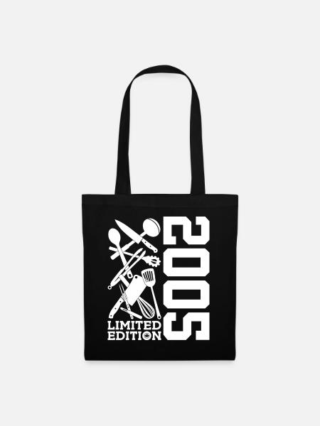 LIMITED EDITION 2005 KOCHEN 21. GEBURTSTAG KOCH - Stoffbeutel - Schwarz