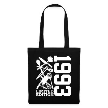 LIMITED EDITION 1993 COOKING 33RD BIRTHDAY CHEF - Tote Bag - black - Front