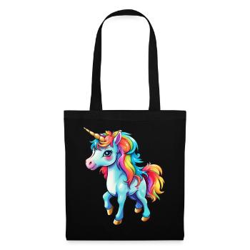 Cute unicorn - Tote Bag - black - Front