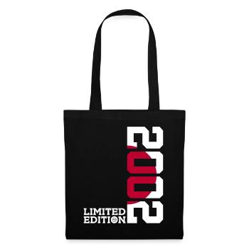 LIMITED EDITION 2002 JAPAN 24. GEBURTSTAG - Stoffbeutel - Schwarz - Vorne