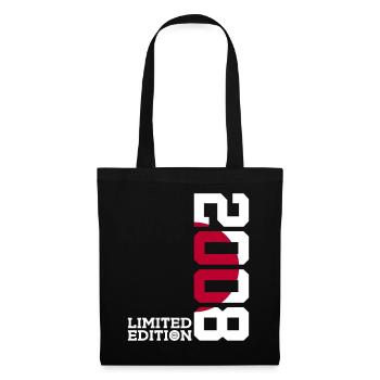 LIMITED EDITION 2008 JAPAN 18. GEBURTSTAG - Stoffbeutel - Schwarz - Vorne