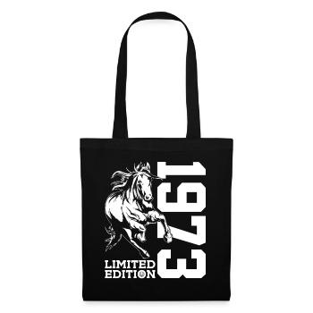 53E ANNIVERSAIRE CHEVAL ÉDITION LIMITÉE 1973 ÉQUITATION - Sac en tissu - noir - Devant