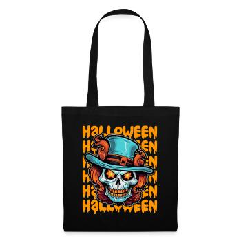 Design d’Halloween effrayant pour la prochaine fête - Sac en tissu - noir - Devant