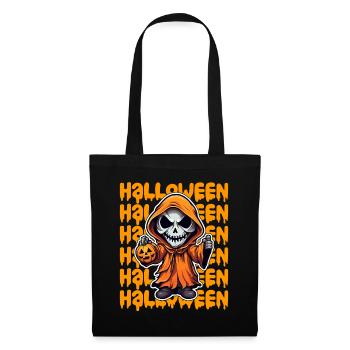 Halloween Design gruselig für die nächste Party - Stoffbeutel - Schwarz - Vorne