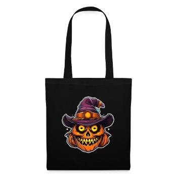 Design d’Halloween effrayant pour la prochaine fête - Sac en tissu - noir - Devant