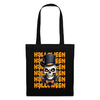 Halloween design creepy for the next party - Tote Bag - black - Front