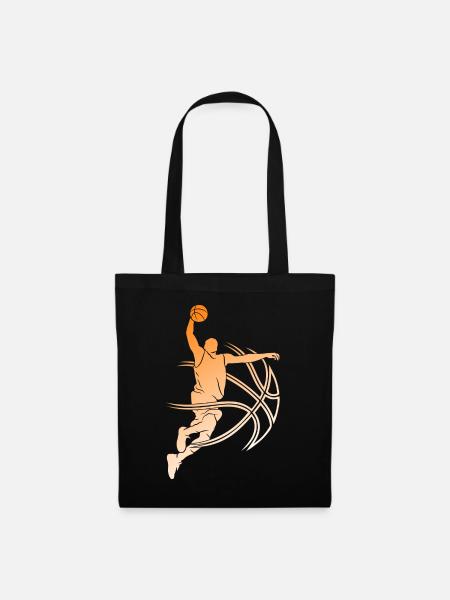 BASKETBALL GAME BASKETBALL PLAYER BASKETBALL - Tote Bag - black