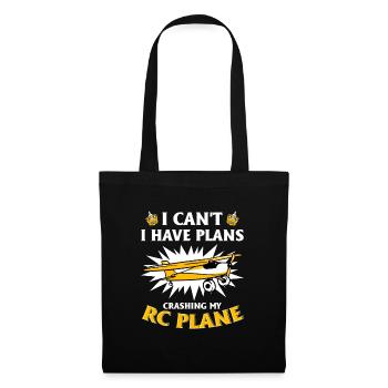 RC Avion RC Avion - Sac en tissu - noir - Devant
